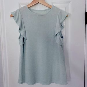 A New Day ruffle sleeved tshirt